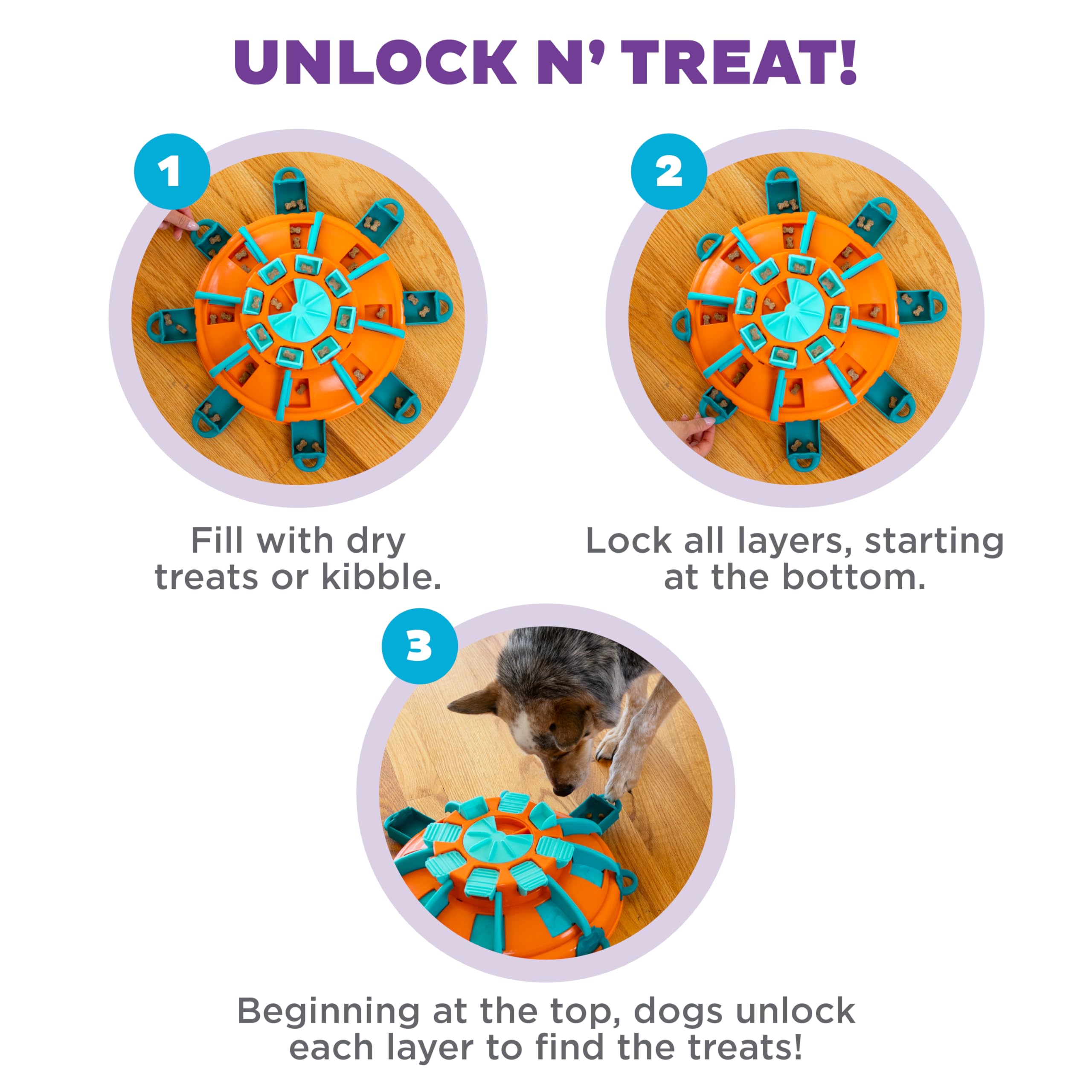 Outward Hound by Nina Ottosson Tower of Treats Level 4 Expert Dog